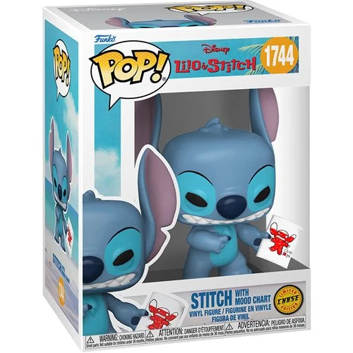 Lilo & Stitch Stitch with Mood Chart (Chase Variant) Funko Pop! Vinyl Figure #1744
