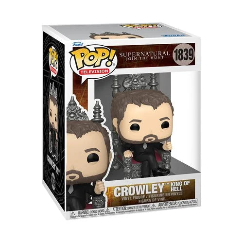 Supernatural Crowley King of Hell Throne Premium Funko Pop! Vinyl Figure #1839