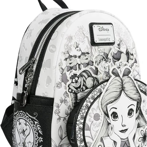 Alice in Wonderland Sketch Mini-Backpack - Entertainment Earth Exclusive