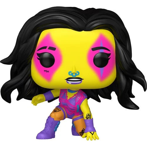 WWE Rhea Ripley WM40 (Blacklight Chase Variant) Funko Pop! Vinyl Figure #193