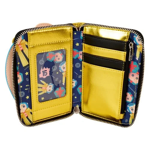 Coraline Doll Cosplay Zip-Around Wallet