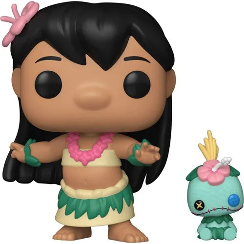 Disney Lilo & Stitch Hula Lilo with Scrump Funko Pop! Vinyl Figure and Buddy #1741