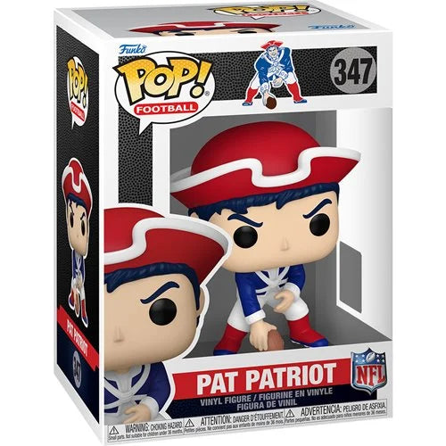 NFL Mascots Throwback Patriots Pat Patriot Funko Pop! Vinyl Figure #347