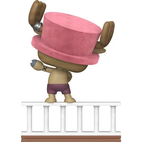 One Piece Straw Hat Pirates Tony Tony Chopper Flocked Funko Pop! Vinyl Figure #2332 - Entertainment Earth Exclusive