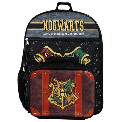 Bioworld Harry Potter Hogwarts Trunk Youth Backpack Set