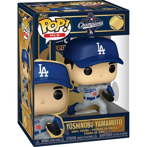 MLB Dodgers Yoshinobu Yamamoto 2025 World Series MVP Funko Pop! Vinyl Figure