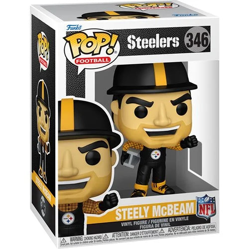 NFL Mascots Throwback Steelers Steely McBeam Funko Pop! Vinyl Figure #346