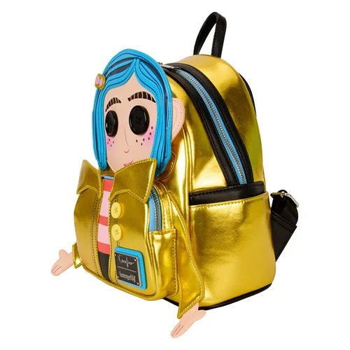 Coraline Doll Cosplay Mini-Backpack