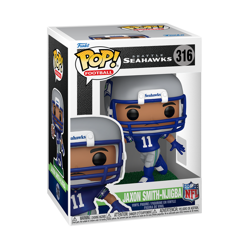 NFL Seattle Seahawks Jaxon Smith-Njigba Funko Pop! Vinyl Figure #316