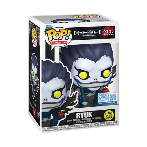 Death Note Ryuk Glow-in-the-Dark Funko Pop! Vinyl Figure #2382 - Entertainment Earth Exclusive