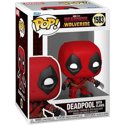 Deadpool & Wolverine Deadpool with Claws Funko Pop! Vinyl Figure #1583