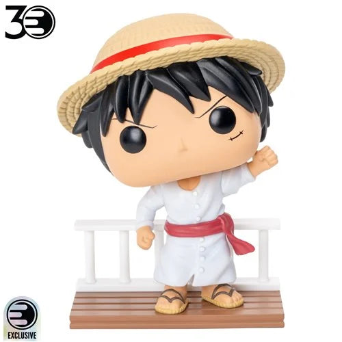 One Piece Straw Hat Pirates Monkey D. Luffy Funko Pop! Vinyl Figure #2334 - Entertainment Earth Exclusive