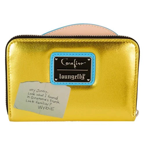 Coraline Doll Cosplay Zip-Around Wallet