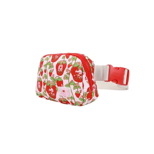 Bioworld Hello Kitty and Friends My Melody Strawberry Shortcake All Over Print Fanny Pack
